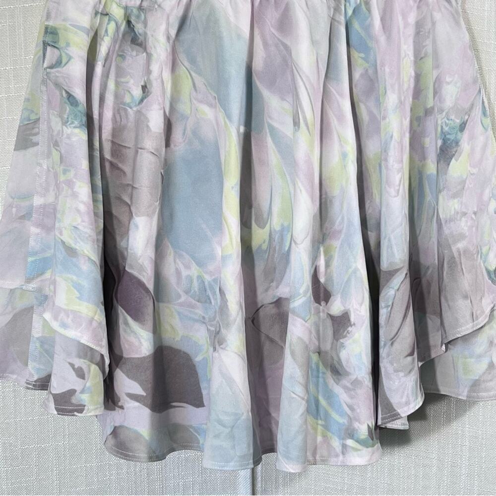 Lululemon Court Rival High-Rise Skirt Marble Meadow Sweet Pink Multi Sz 2 - Picture 8 of 16